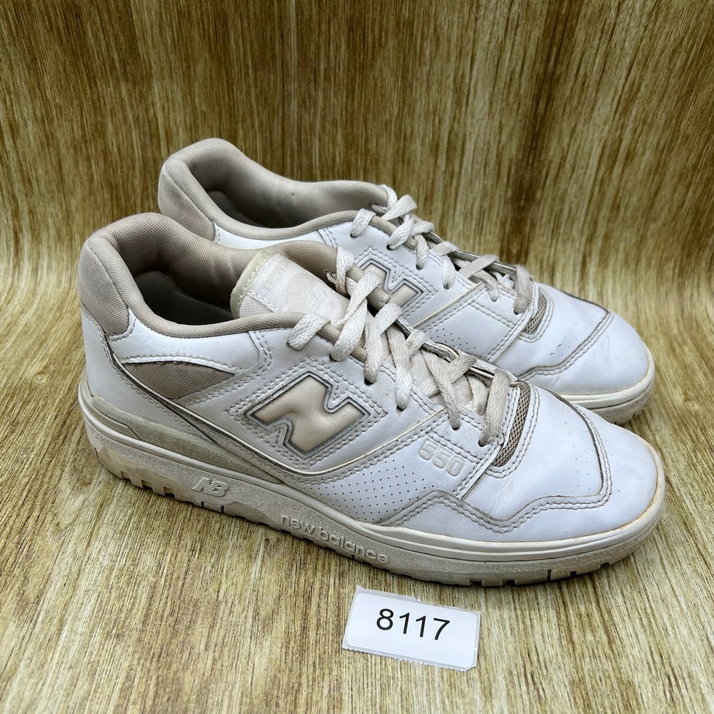 New Balance 550 Women's Size 9.5 White Shoes Sneakers Leather Low Top BBW550WS - Picture 10 of 10